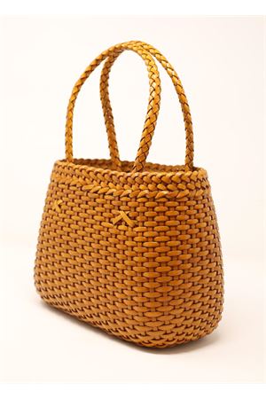 100% leather bag ocra yellow Laboratorio Capri | LAB52OCRA